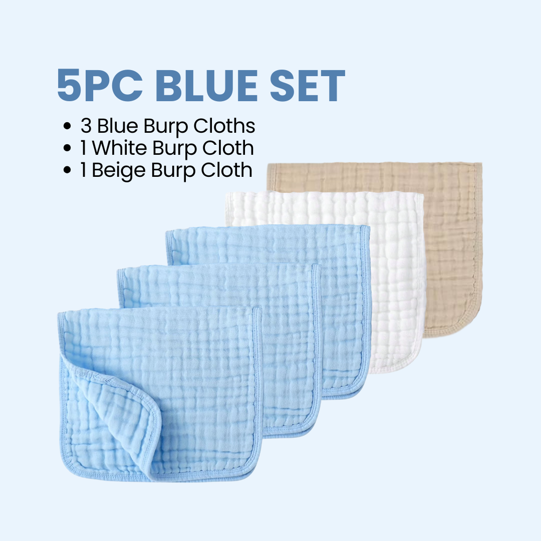 Extra Large Burp Cloth Bundle
