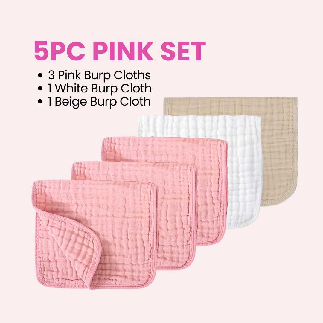 Extra Large Burp Cloth Bundle