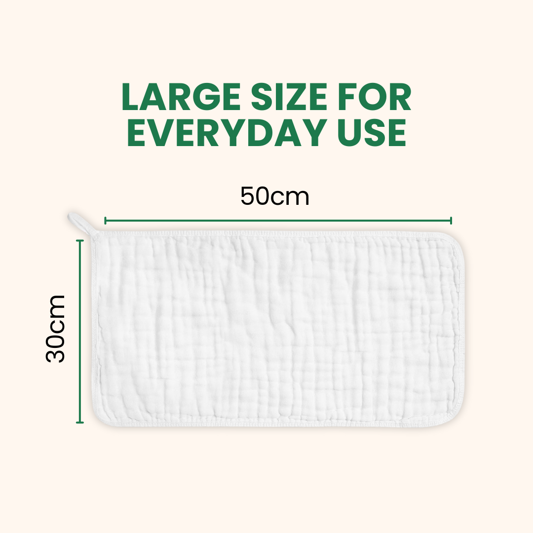 Extra Large Burp Cloth Bundle