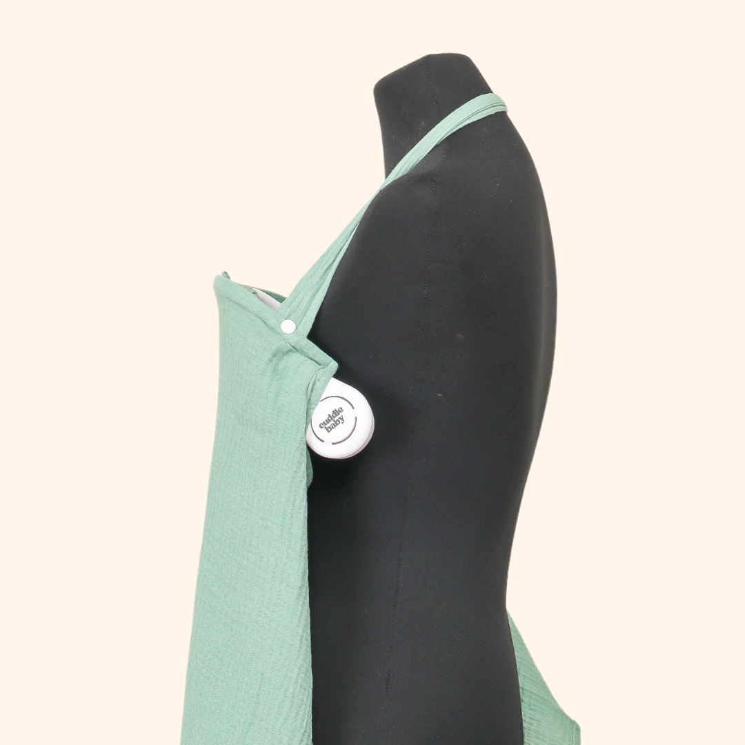 Cuddle Baby Nursing Cover with Fan - Green