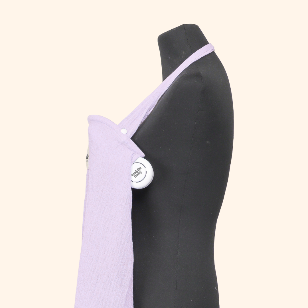 Cuddle Baby Nursing Cover with Fan - Purple