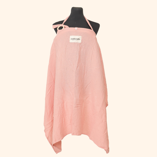 Cuddle Baby Nursing Cover with Fan - Pink